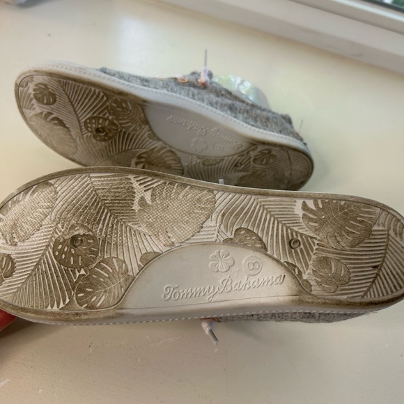 TOMMY BAHAMA No Tie Cozy Gray MEMORY FOAM Sneaker SHOES Womens Size 8 - Picture 9 of 10